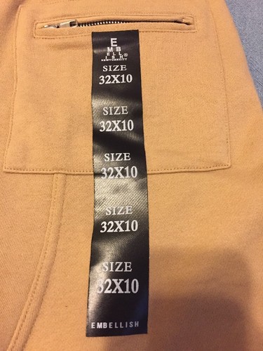 ¡EMBELLECEDORES PANTALONES CORTOS DEPORTIVOS TALLA 32!!! ¡NUEVO!!! - Imagen 8 de 9
