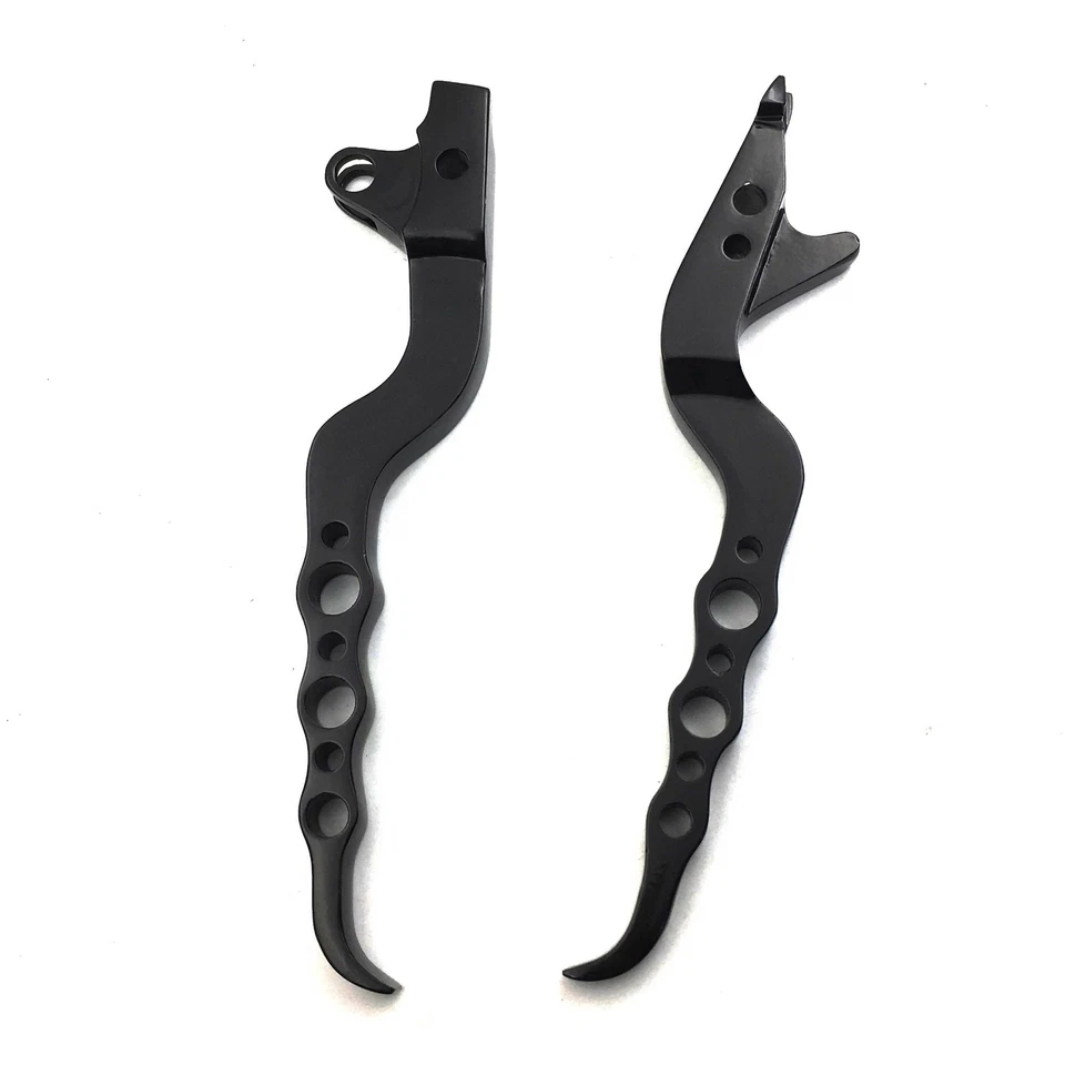 Palancas de embrague de freno de mano negras de aluminio para Suzuki Hayabusa GSXR1300 1999-2007 Foto 3 de 4