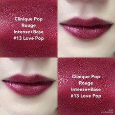 BN Clinique Pop Lip Colour + Primer Rouge Intense + Base 13 Love Pop Full Size