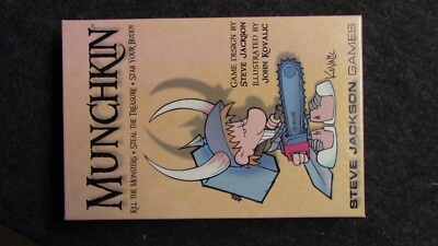 Steve Jackson Games SJG1408 Munchkin Card Game 1st Edition 2011