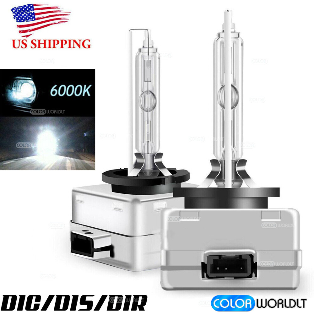 2PCS OEM D1S D1R 35W 6000K 85410 85415 66140 66144 HID XENON HEADLIGHT BULBS SET