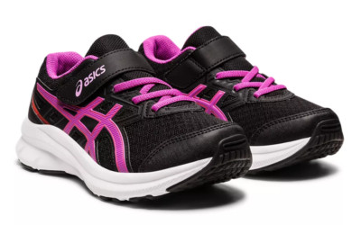 Asics Jolt 3 PS Kinder Laufschuh Klett 1014A198-013 Running Joggen Sport Schule