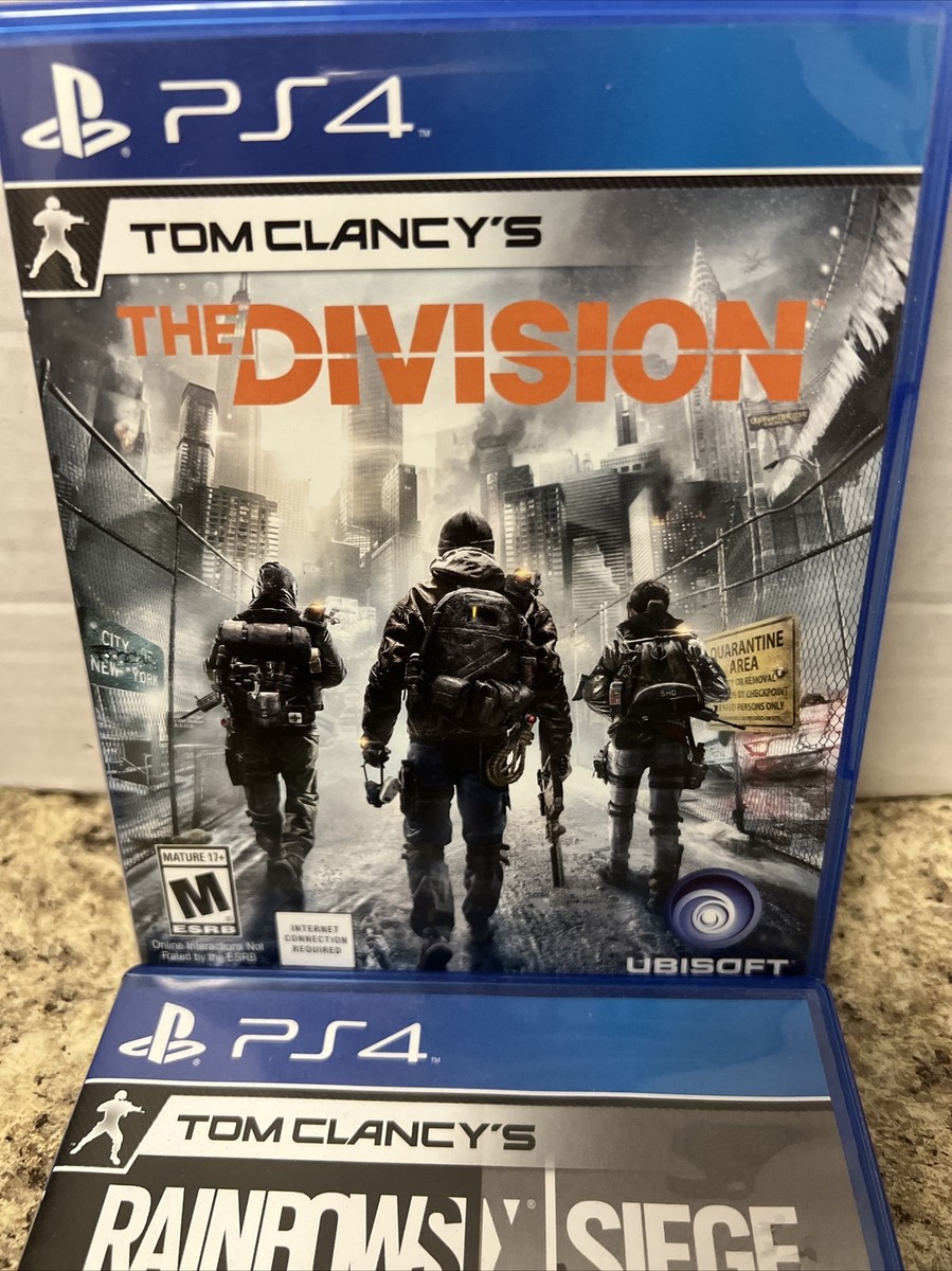 レインボーシックスシージ PS4 ディビジョン PS4]「レインボーシックス シージ」+「ディビジョン」 ダブル