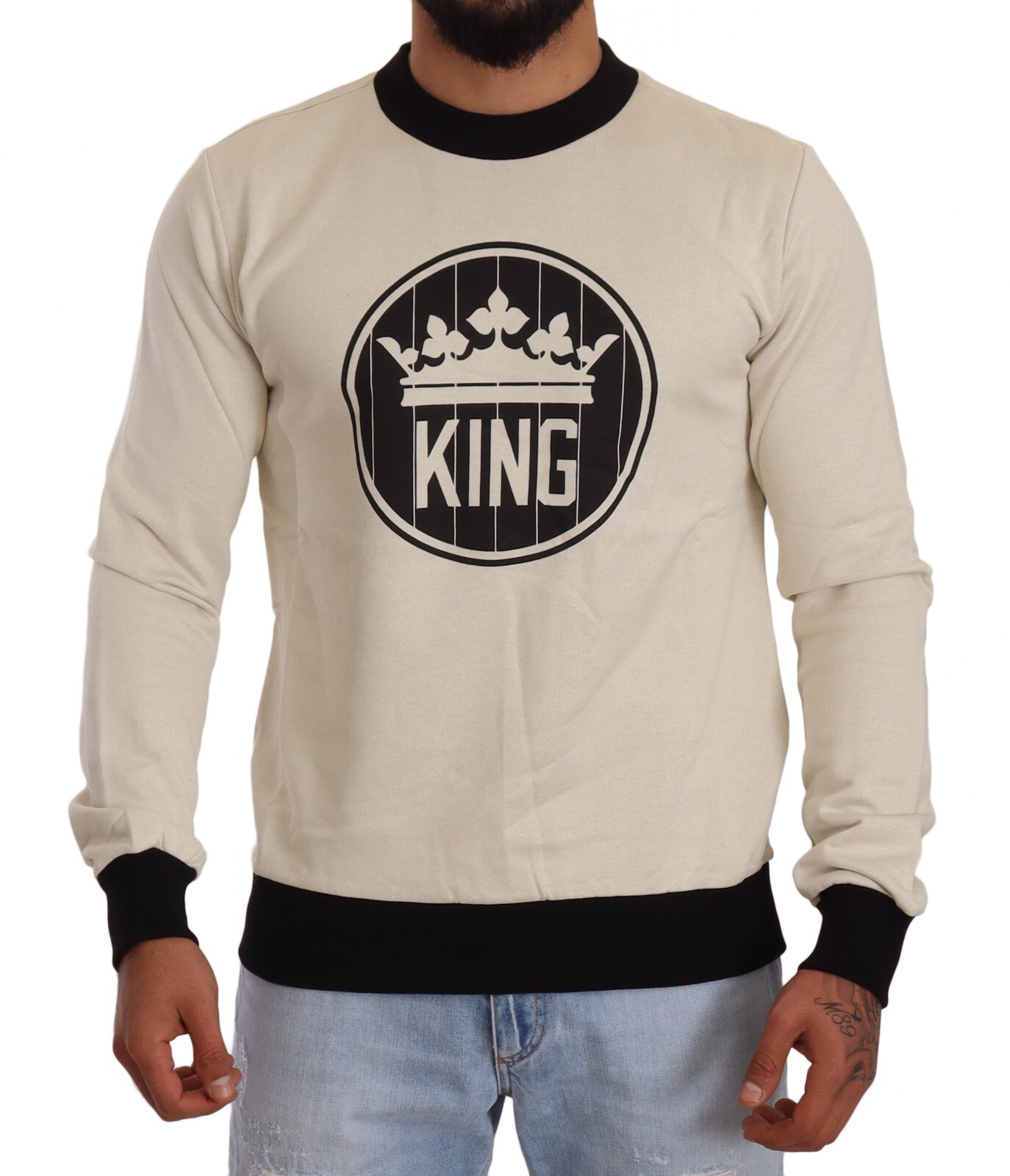 DOLCE \u0026 GABBANA Sweater White Crown 