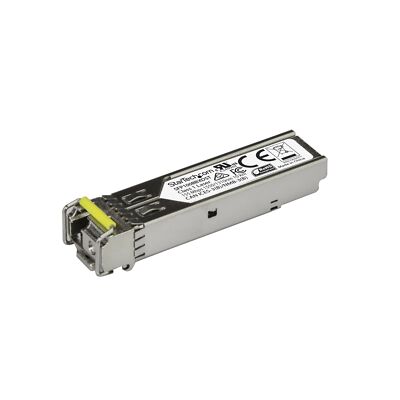 StarTech.com MSA Uncoded SFP Module - 100BASE-BX - 100Mb Ethernet BiDi Fiber ...