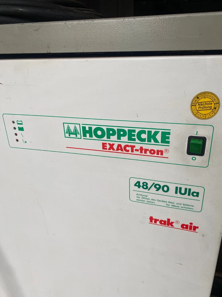 Ladegerät Gabelstapler orig. HOPPECKE  EXACT-tron 48V 90A trak air TOPPi - Bild 2 von 4