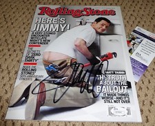 JIMMY KIMMEL SIGNED ROLLING STONE MAGAZINE JSA COA AUTOGRAPH LIVE 