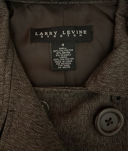 Larry Levine short peacoat, Size 4 - Picture 4 of 6