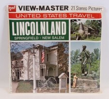Vintage View-Master Lincolnland Reels