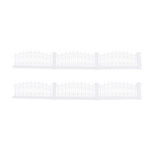  Miniature Fence for Graves Picket Building Model Materials Decor