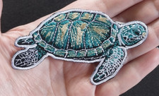 Cute Sea Turtle Embroidered Iron On Patch
