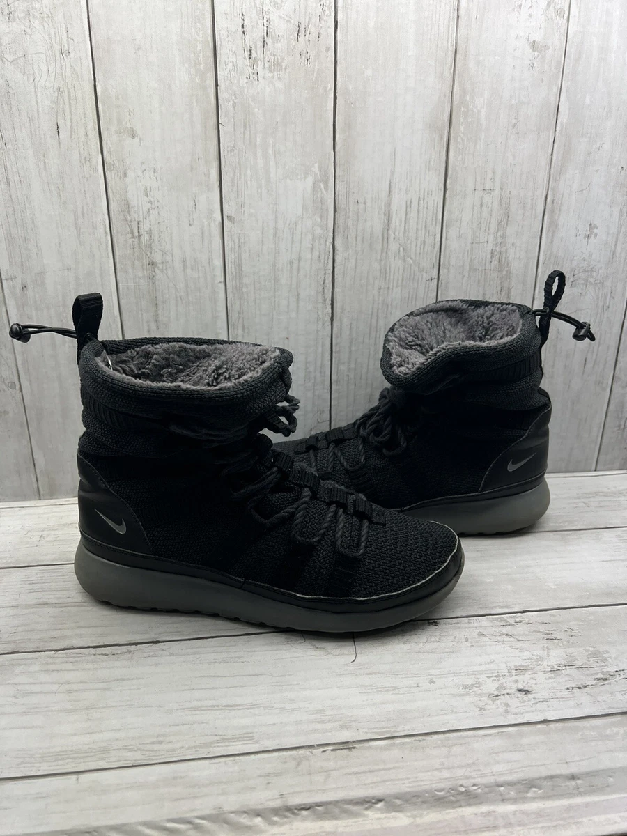 mañana prima Gran engaño Nike Roshe One High Black Gray Boots Shoes Women&#039;s Size 9 (807424-001)  Shoes | eBay