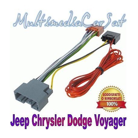 PHONOCAR 04745-4745 CAVO ISO AUTORADIO CHRYSLER JEEP DODGE