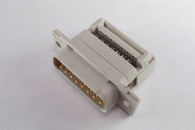 17-DAFR-B15P Amphenol D-Sub Connector Plug for Flat Ribbon Cable Vert 15 A IDC
