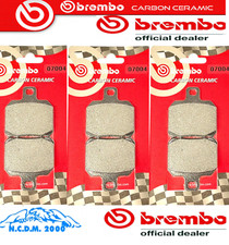 PASTIGLIE FRENO BREMBO ANTERIORI + POSTERIORI PIAGGIO X9 500 2001 - 2002