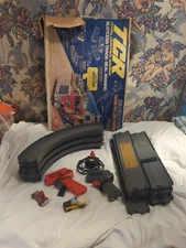 Vtg Ideal TCR Total Control Racing Rigs Jam Roadway Slotless Slot Car Semi *READ