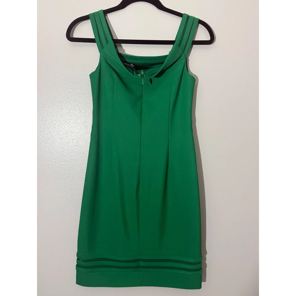 Guess Лос-Анджелес платье-футляр без рукавов коктейльное вечеринки зеленый размер 2 - Изображение 4 из 4