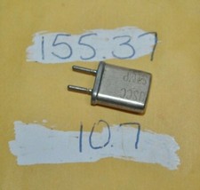 Vintage Scanner Radio Crystal - 155.37 MHz / 10.7 iF / HC-25/U