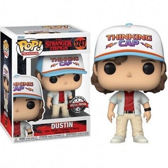 Funko Pop! Stranger Things Dustin With Dragon Shirt 1247 Special Edition