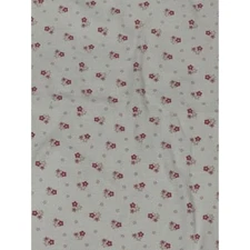 Pink White Floral Flower Baby Blanket Cotton Girl