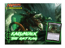 Karumonix, the Rat King EDH Commander Deck! R...