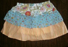 NEW Gymboree Girls Floral Skirt with Shorts Size 4/4T