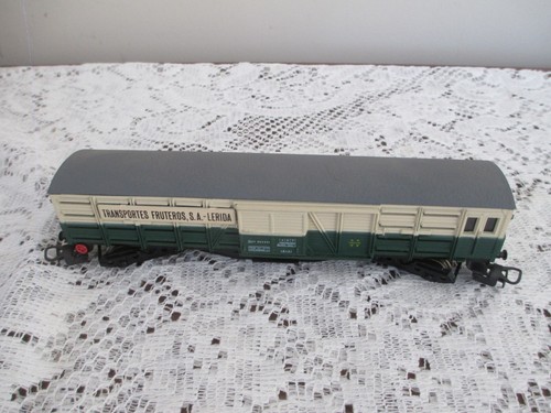 Electrotren HO 5102 Car Fruit Transport With Sliding Door In Case - Picture 4 of 8