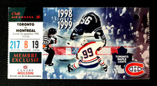 TORONTO MAPLE LEAFS VS MTL CANADIENS 09/26/1998 MOLSON CENTER TICKET STUB  10224