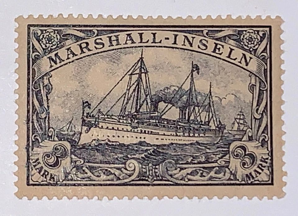 Sellos de viaje: sellos de las islas marshall de alemania yate imperial como nuevo og h 3 marcas Foto 2 de 4