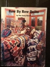Quilt book ROW BY ROW QUILTS The Corny Bunch 