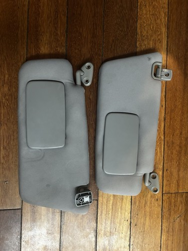 Subaru Impreza WRX Sun Visor SET LEFT RIGHT OEM 2005-2007 - Foto 2 di 2