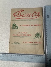BONTÀ LA LEGGENDA DI TRIESTE VECCHIO LIBRO ED.? ANNI 1950  OLD BOOK