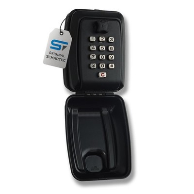 SCHARTEC  Schlüsseltresor außen mit Zahlenschloss Schlüsselbox mit Code Keyless