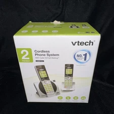 VTech 2 Handset Cordless Phone Caller ID Call Waiting DECT 6.0 CS6919 New In Box