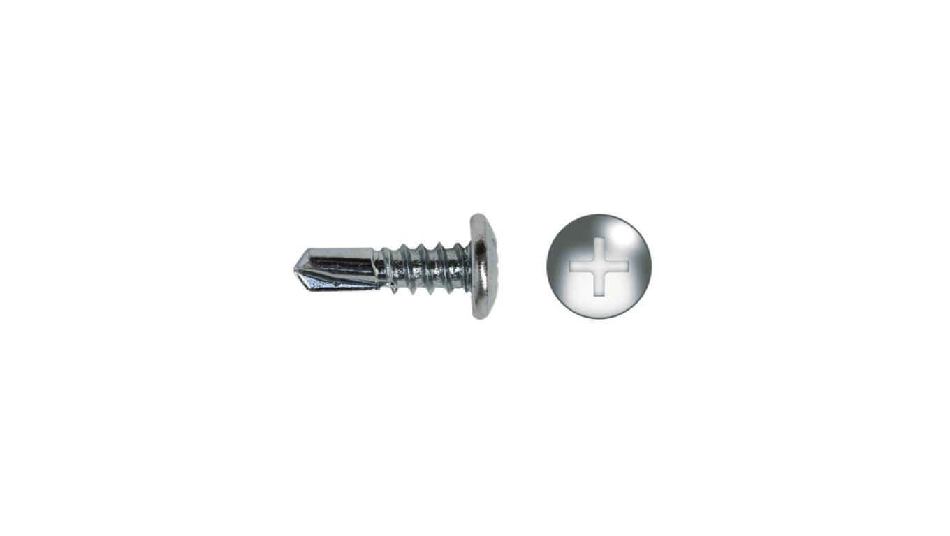 Self-drilling screw for sheet metal/steel AGRP 4.8x16mm /pack. = 200 pcs/ /T2UK