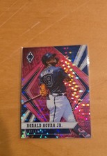 2021 Panini Chronicles - Phoenix Ronald Acuña Jr. #8 Pink Pulsar