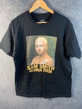 Sam Smith Gloria Tour T Shirt Black Sz L Cotton Official Merch