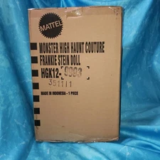 Monster High FRANKIE STEIN Haunt Couture Doll NEW in SEALED SHIPPER BOX #1