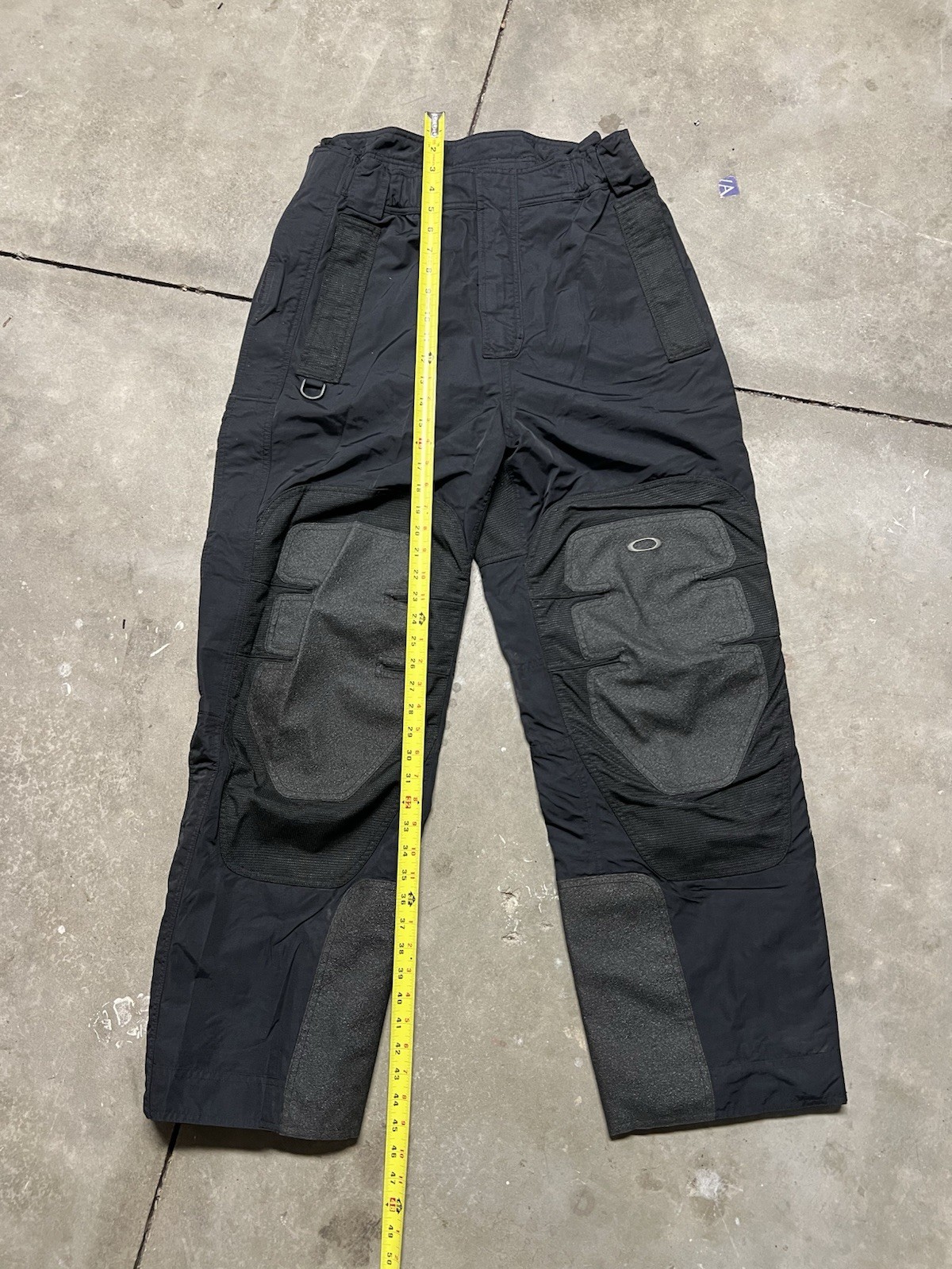 Pants Black Display Y2k Software