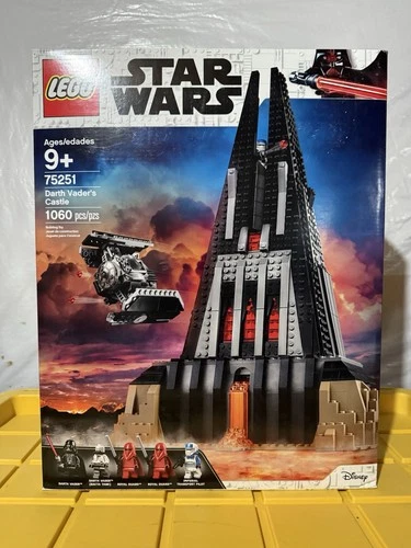 LEGO Star Wars Darth Vader's Castle Set 75251, 1060 Pieces, Darth Vader