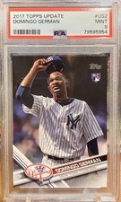 Domingo German 2017 Topps Update Series - #US2 (RC) PSA 9 MINT Yankees