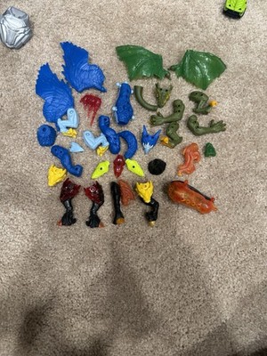 Mixed Lot Breakout Beasts Mega Construx Figures Parts Accessories