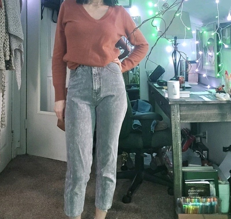 Urban Outfitters High Waisted Jeans Gray Size 24