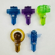 Lot 5 Skylanders Trap Team Trap Weapon Figures Fire Life Tech Magic Water Earth 