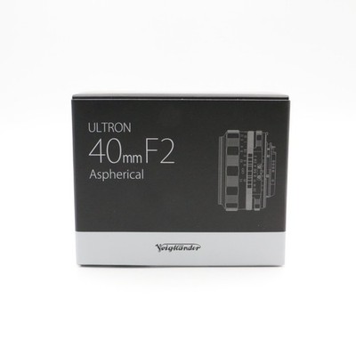 Voigtlander Ultron 40mm f/2 SL II S Black for Nikon Lens F mount [Brand New]
