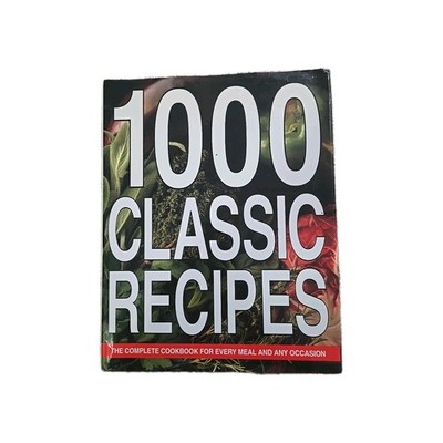 Vintage 1000 Classic Recipes by Anness Publishing Staff (1999, Hardcover)