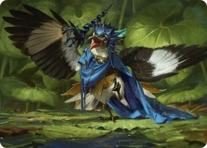 Mockingbird Art Card 9/54 Bloomburrow