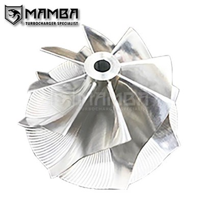 Turbo Billet Compressor Wheel Fits GT15-25 (54.0/71.0/Reverse/8+0/Point Milling)