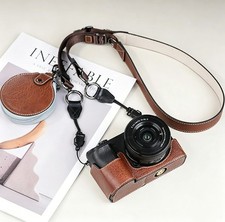 Leather Camera Bag Dock Case Base Cover For S...
