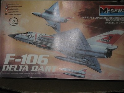 Monogram 1/48 Convair Aviation F-106A Delta Dart  - Complete